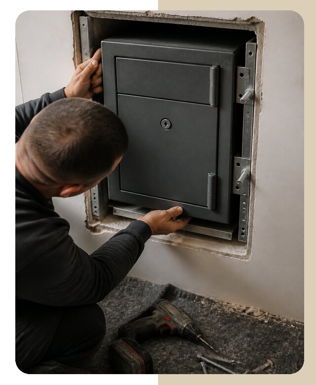 Установка депозитного сейфа в Великих Луке по цене от 6719 р. | ДвериЛегко-Вкл